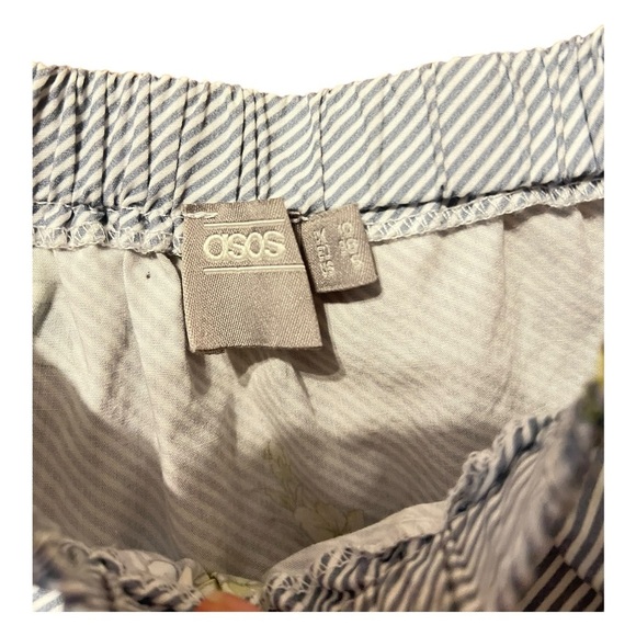 ASOS Off-the-Shoulder Floral Top – Size 6 - Picture 3 of 4